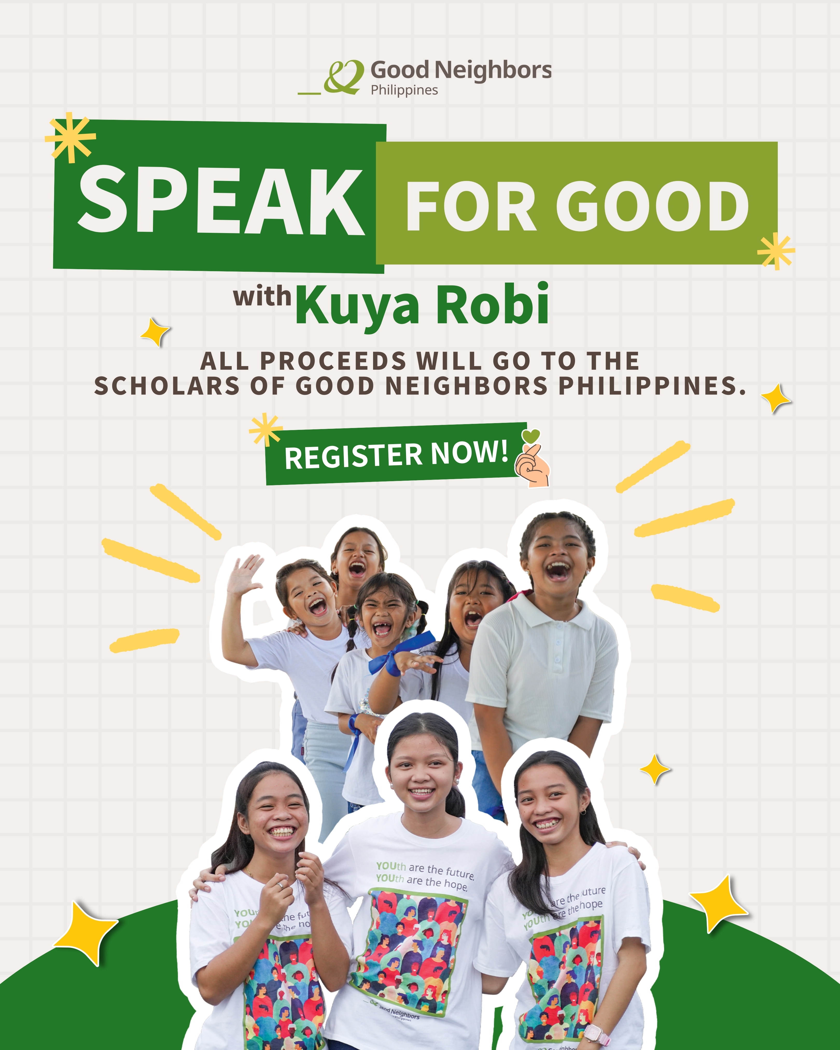 Join Speak for Good